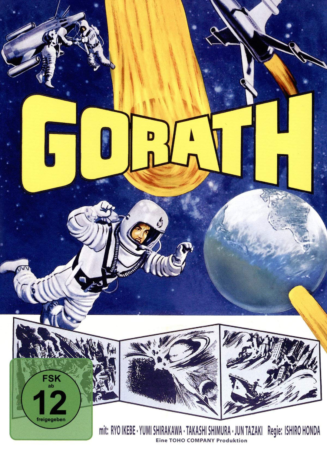 Gorath - Ufos zerstören die Erde - Mediabook - Cover B - PHANTASTISCHE FILMKLASSIKER FOLGE NR. 10 in