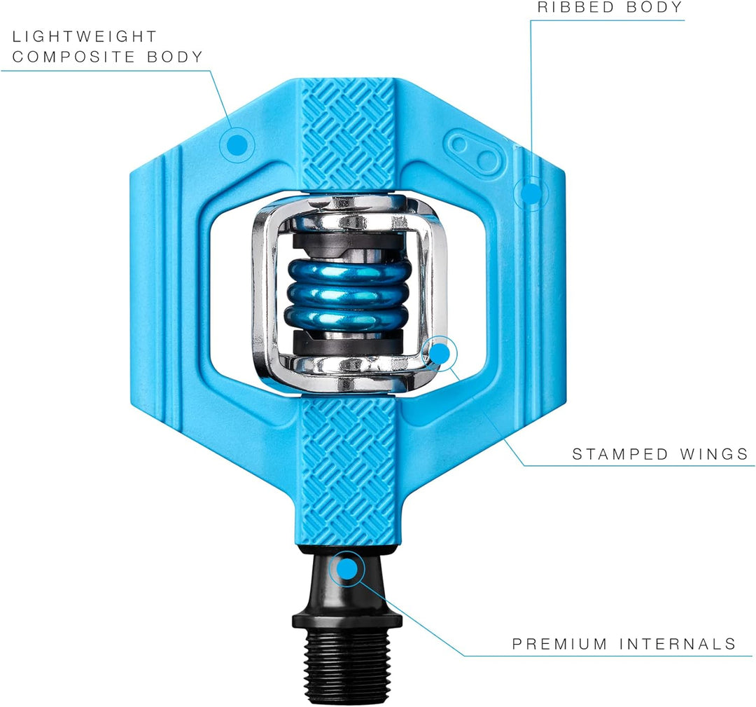 Crank Brothers 'CRANKBROTHERS Laufradsatz candy1-Pedal MTB Unisex Erwachsene Einheitsgrösse Blue/Blu