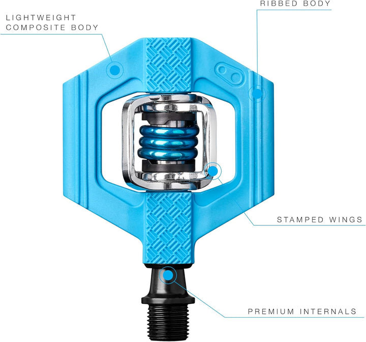 Crank Brothers 'CRANKBROTHERS Laufradsatz candy1-Pedal MTB Unisex Erwachsene Einheitsgrösse Blue/Blu