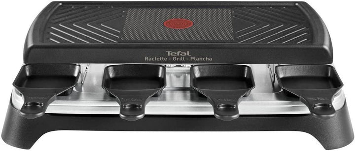 Tefal – re459812 – Raclettegrill 8 Personen 1100 W + Gourmetgrill 8 Smart