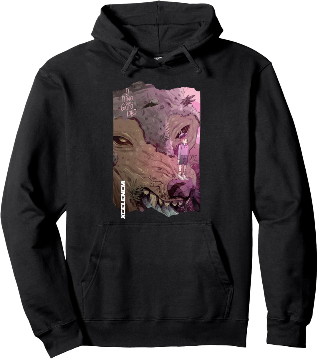 Xcelencia El Niño Que Grito Lobo Pullover Hoodie