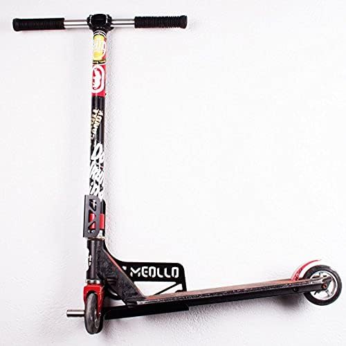 Kinderroller Scooter Wandhalterung (100% Stahl), Schwarz