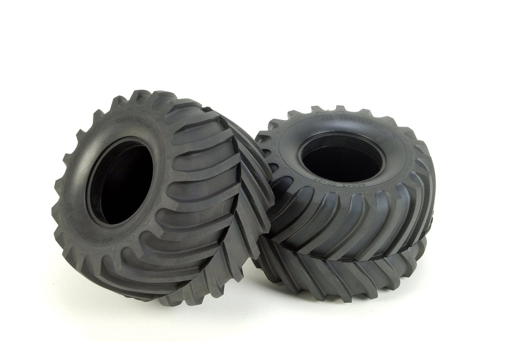 Tamiya 309805226 - Mammut-Reifen Clod Buster/Bullhead, Modellbauzubehör, 2 Stück