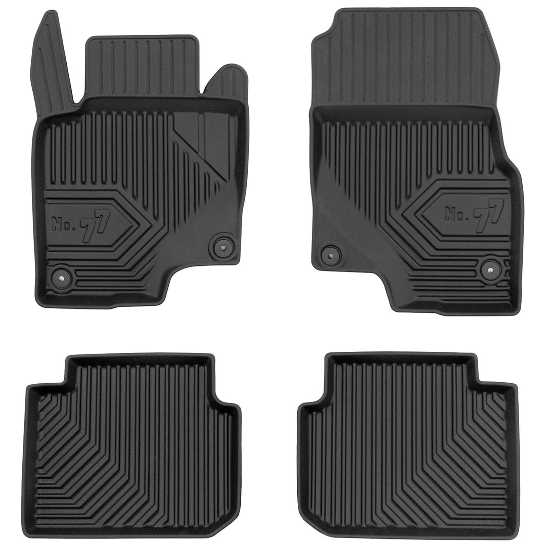 M MOTOS Gummimatten Auto Fussmatte passt für Smart Forfour I 2004-2006 Verbessern Sie Ihren Reisekom