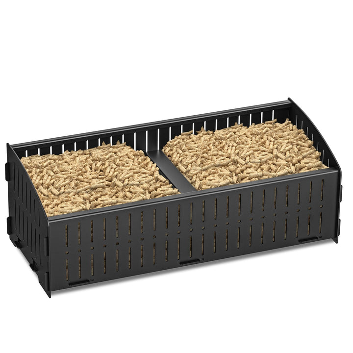 Xtsuen Pelletkorb für Kaminofen,Korb für Pelletbrenner,Pelletbrennkorb,48 * 20 * 17cm,5kg, im Holzof