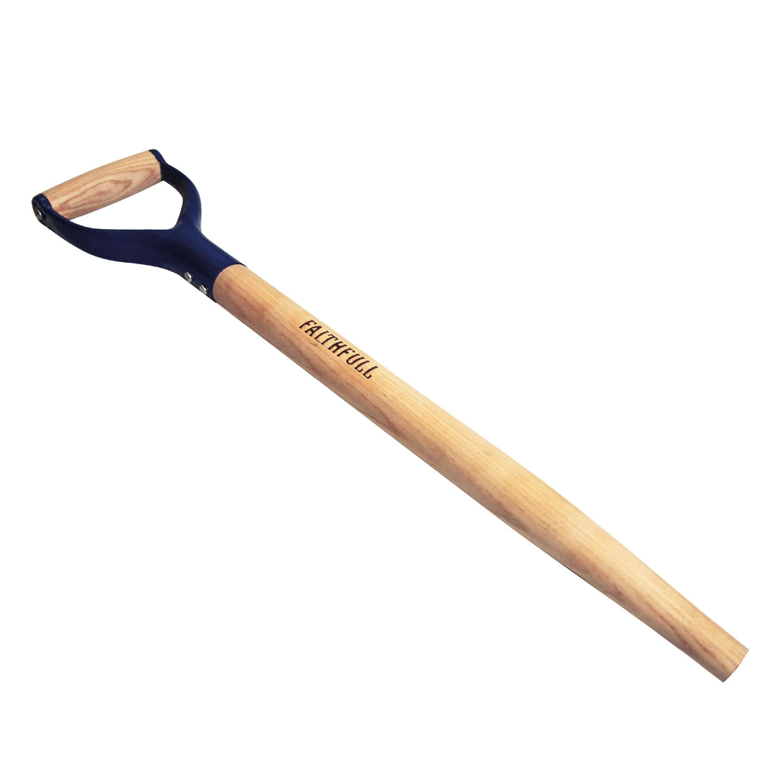 Faithfull Ersatz-MYD-Stiel, gebogen, konisch, für Spaten, Gabeln und Schaufeln – Eschenholz – 71 cm