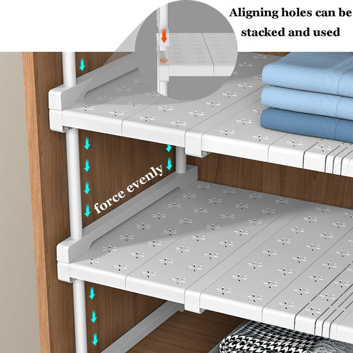 Küchenschrank Organizer Erweiterbar Lagerregal Verstellbares Separator Schuhe Regaltrenner Organizer