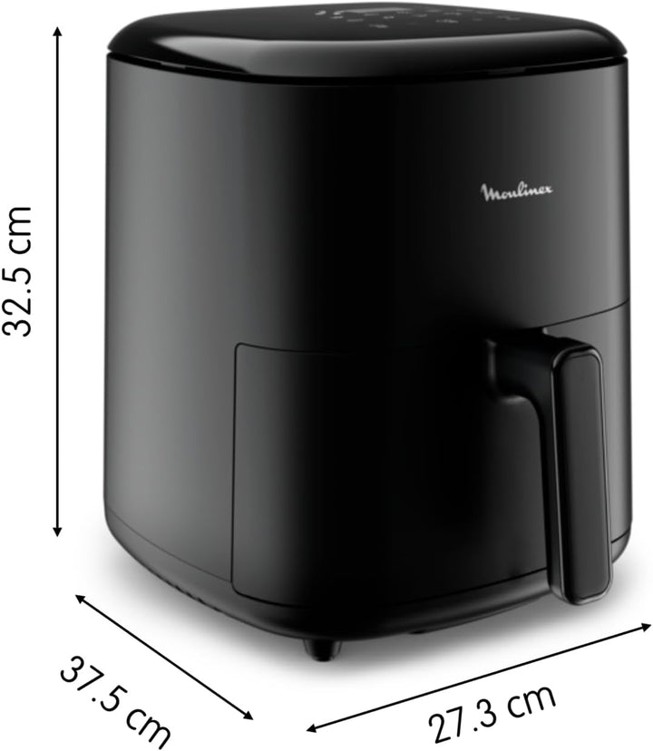 Moulinex Easy Fry Max 5L – Luftfritteuse für schnelles Kochen, Energieeinsparung bis zu 70%, intuiti