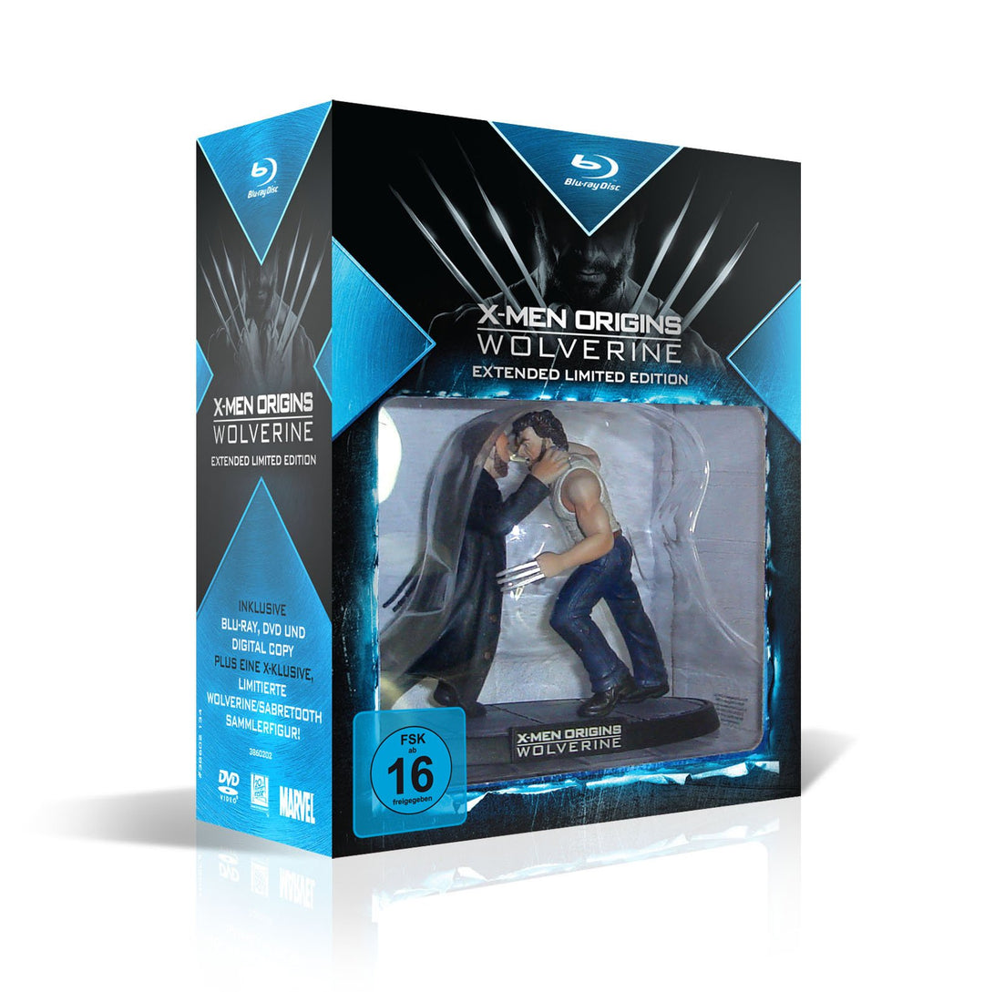 X-Men Origins: Wolverine (Extended Limited Edition inkl. DVD-Film mit Digital Copy + Sammelfigur) [B