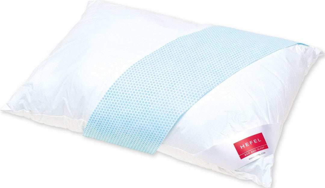 Hefel Kissen "Cool" Textilfaser weiss Grösse 40x80 cm 40 cm x 80 cm Weiss, 40 cm x 80 cm Weiss
