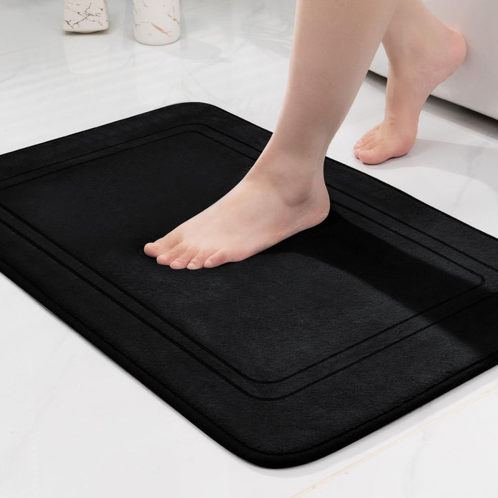 chakme Badematte rutschfest,Badezimmerteppich Weich Badteppich Saugfähige Badvorleger Duschvorleger