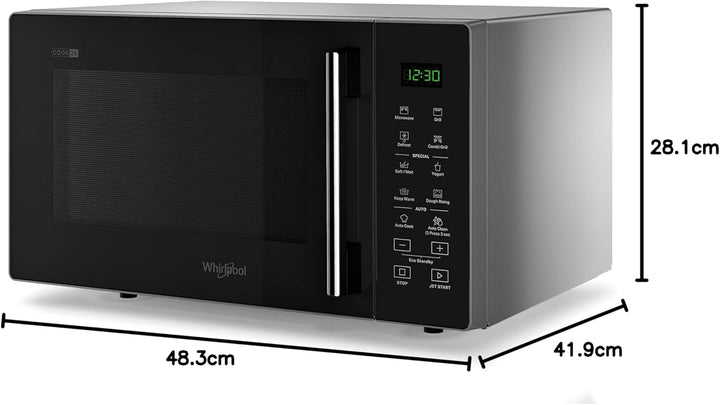 Whirlpool MWP 253 SB Mikrowelle, Schwarz