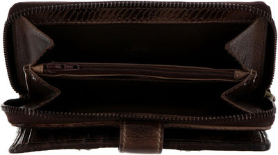 Chiemsee Geldbörse Echt Leder braun Damen - 020647 Brown, Brown