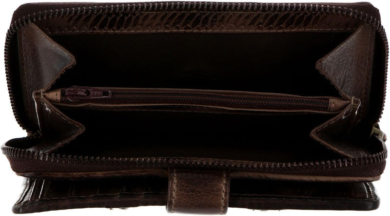 Chiemsee Geldbörse Echt Leder braun Damen - 020647 Brown, Brown