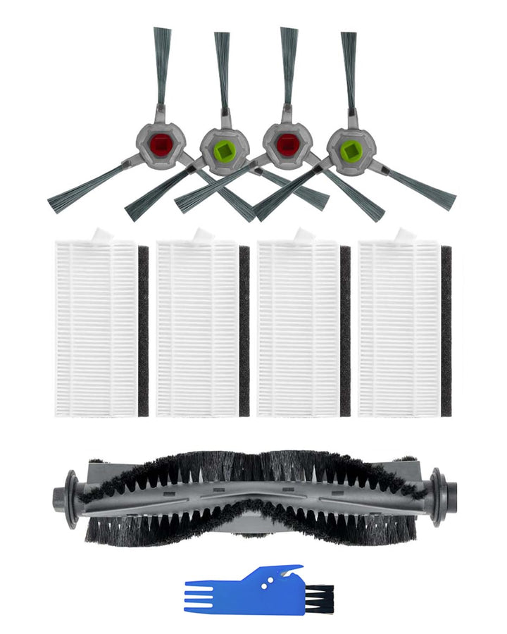 Ersatzteile Kompatibel mit AIRROBO P20 P25 Staubsauger (9 Stück) | Ersatz Zubehör Set beinhaltet 1 W