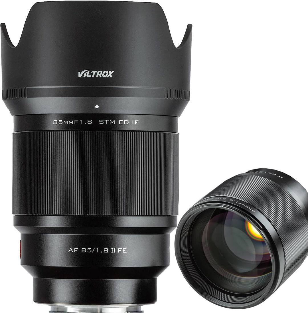 VILTROX PFU RBMH 85mm F1.8 II Porträt Objektiv STM Vollformat Autofokus für Sony E Mount Kameras a7