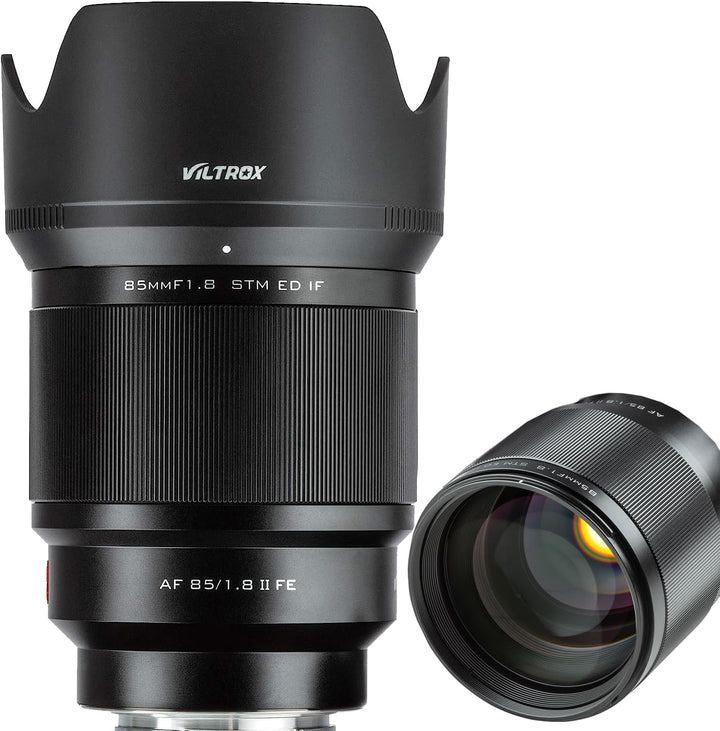VILTROX PFU RBMH 85mm F1.8 II Porträt Objektiv STM Vollformat Autofokus für Sony E Mount Kameras a7