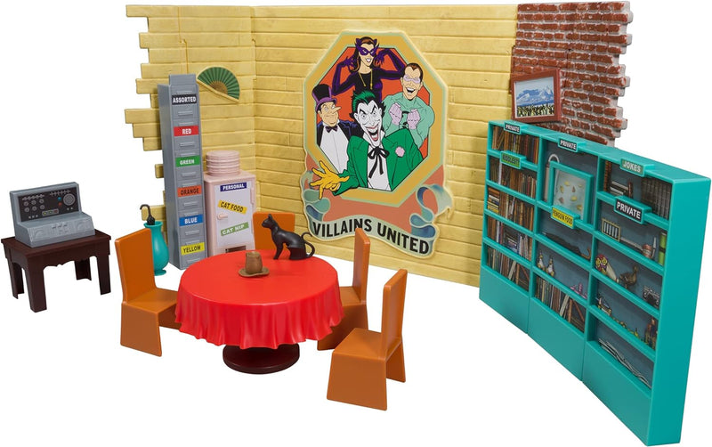 DC Retro Spielset Batman 66 Villains Lair