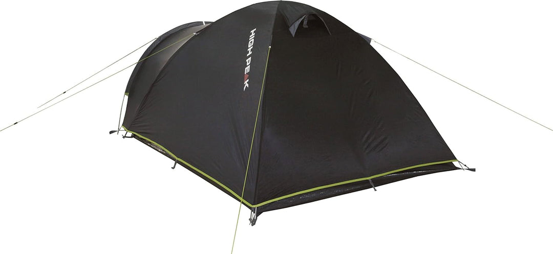 High Peak Kuppelzelt Talos 4, Campingzelt mit Vorbau, Iglu-Zelt für 4 Personen, doppelwandig, 4.000