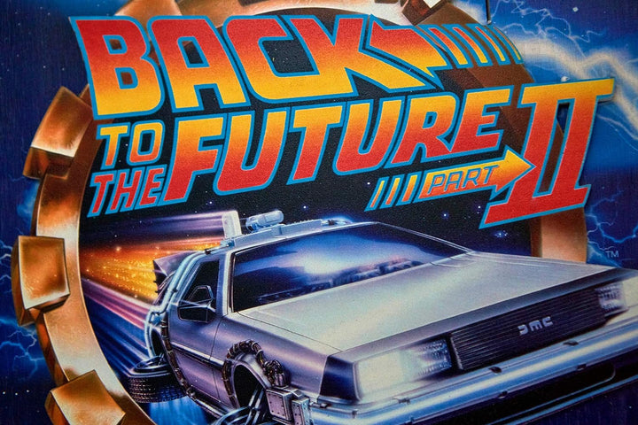 Doctor Collector Back to the future Wooden Poster 2, Mehrfarbig, One size, DCBTTF04