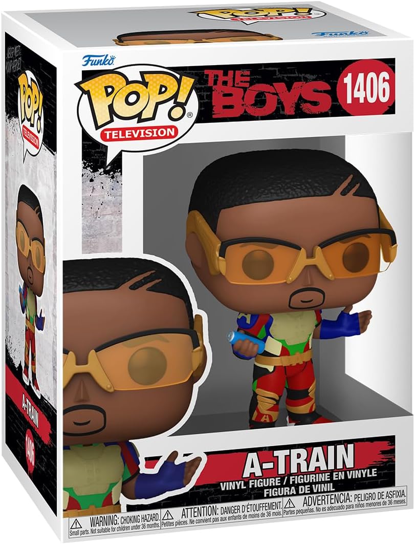 Funko Pop! TV: The Boys - A-Train - (Rally) - Vinyl-Sammelfigur - Geschenkidee - Offizielle Handelsw