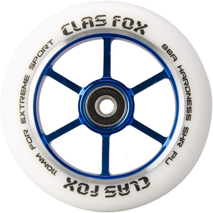 CLAS FOX Pro Stunt Scooter Rollen Roller Räder 110mm EIN Paar mit ABEC-9 Kugellager CNC Metallker (2
