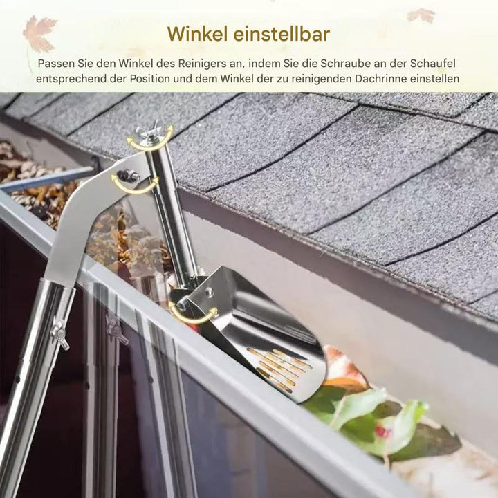 Dachrinnen Reinigungsschaufel - Reinigungsschaufel Für Garten Gräben Einfamilienhäuser - Rostfrei Le