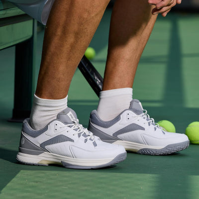 FitVille Extra Weit Tennisschuhe Herren Breit Hallenturnschuh Atmungsaktiv Training Schuhe für Tenni