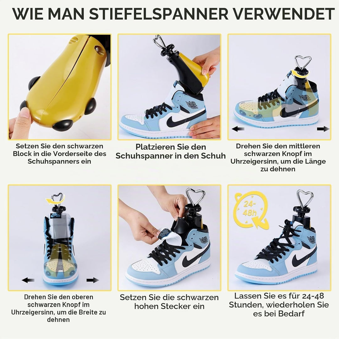 Schuhdehner Schuhweiter Stiefel Herren Damen, Schuhspanner Stiefel, Schuhdehner für Stiefel für Eins