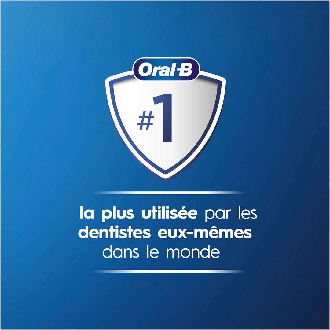 Oral-B Pro Elektrische Zahnbürste, wiederaufladbar, 80301360, Blau, Norme, Wiederaufladbare Zahnbürs