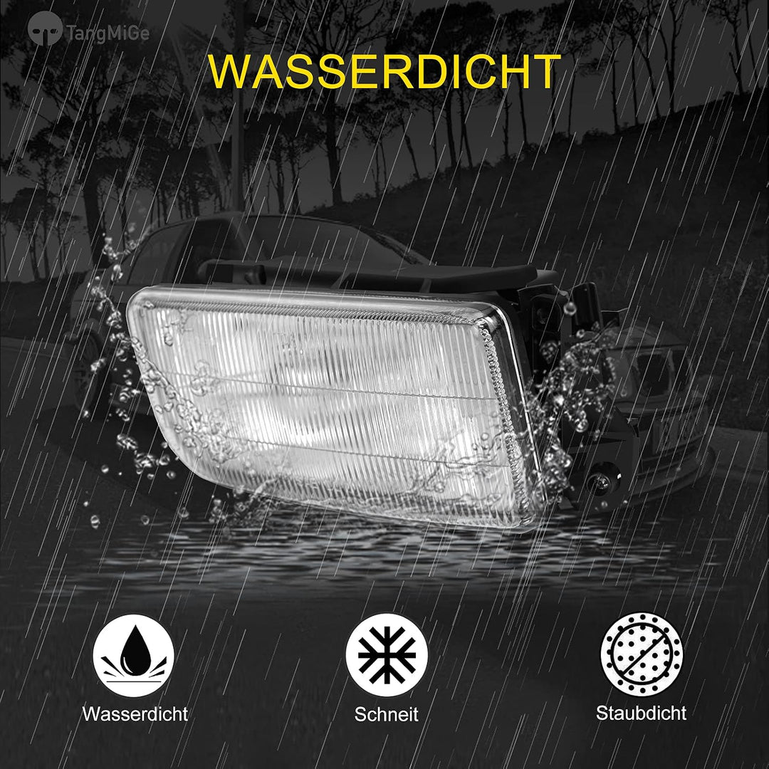 TangMiGe Nebelscheinwerfer für BMW E36 3er HB SDN WGN CPE CONV, (318i 318is 318ti 320i 323i 323is 32