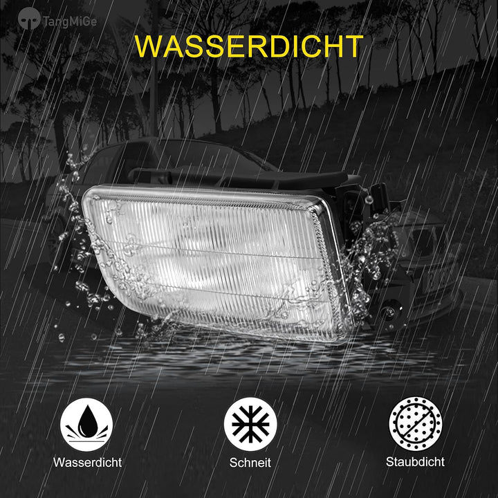 TangMiGe Nebelscheinwerfer für BMW E36 3er HB SDN WGN CPE CONV, (318i 318is 318ti 320i 323i 323is 32