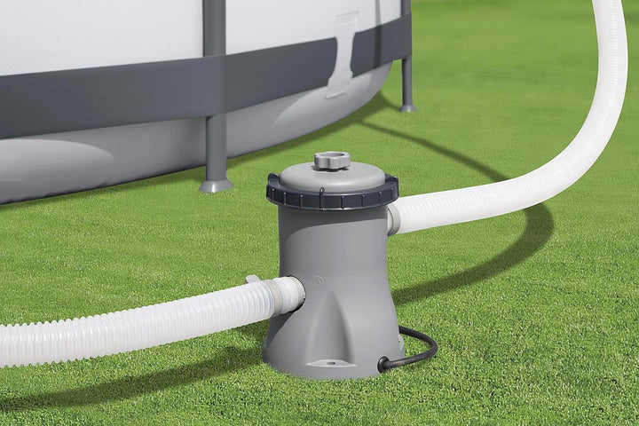 Bestway Vinyl, Flowclear Kartuschenfilterpumpe 1.249 l/h, 23 W