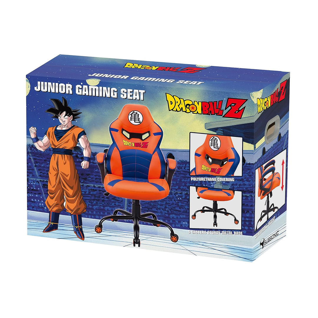 Subsonic DBZ - Dragon Ball Z - Junior-Spielerstuhl - Bürostuhl für Glücksspiele - Offizielle Lizenz