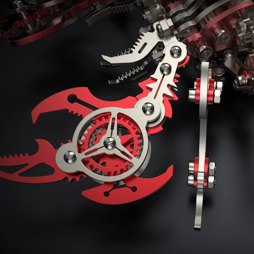 UpGLeuch 3D Skorpion Metall Puzzle Bunte Modell Kit,DIY 3D Puzzle Metall Erwachsene Skorpion mit Wer