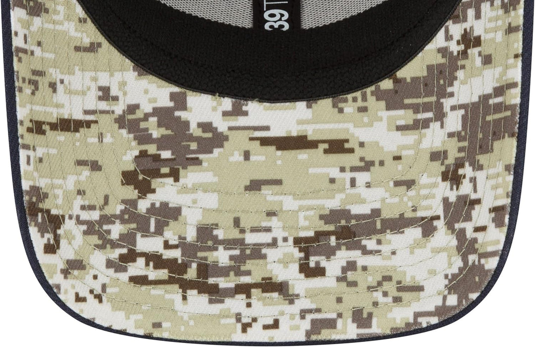 New Era Salute to Service 2022 Basecap 39Thirty NFL Fanartikel American Football Kappe schwarz M-L 3