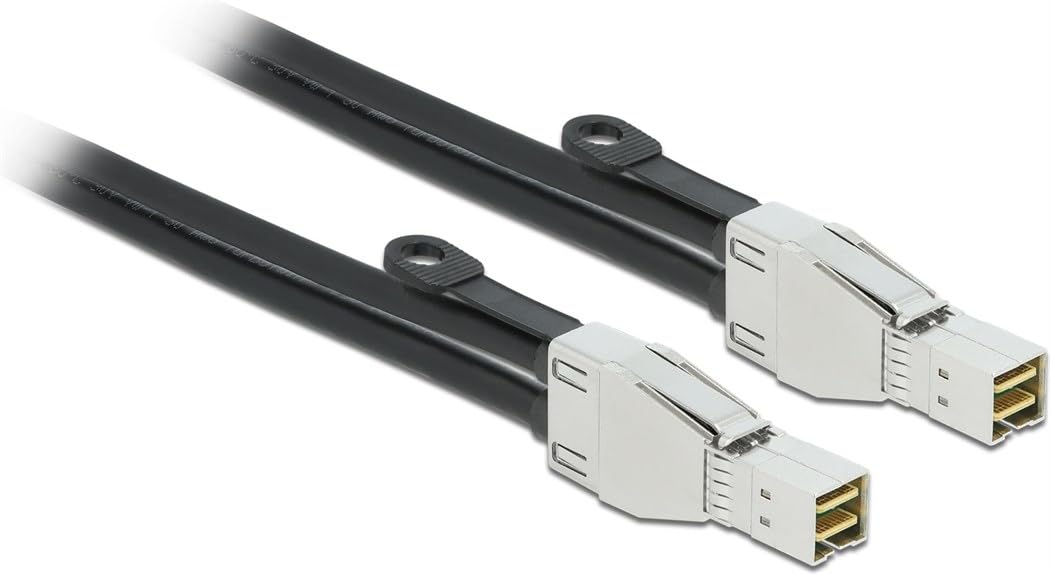 Delock PCI Express Kabel Mini SAS HD SFF-8674 zu SFF-8674 1 m
