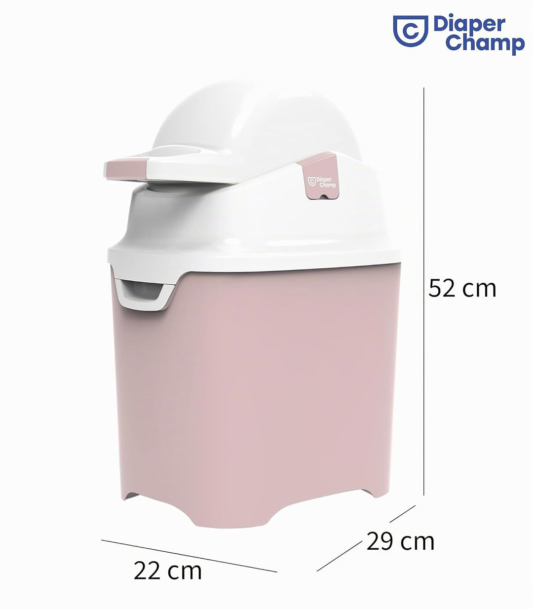 DiaperChamp 2108 Diaperpail, Windeleimer, rosa