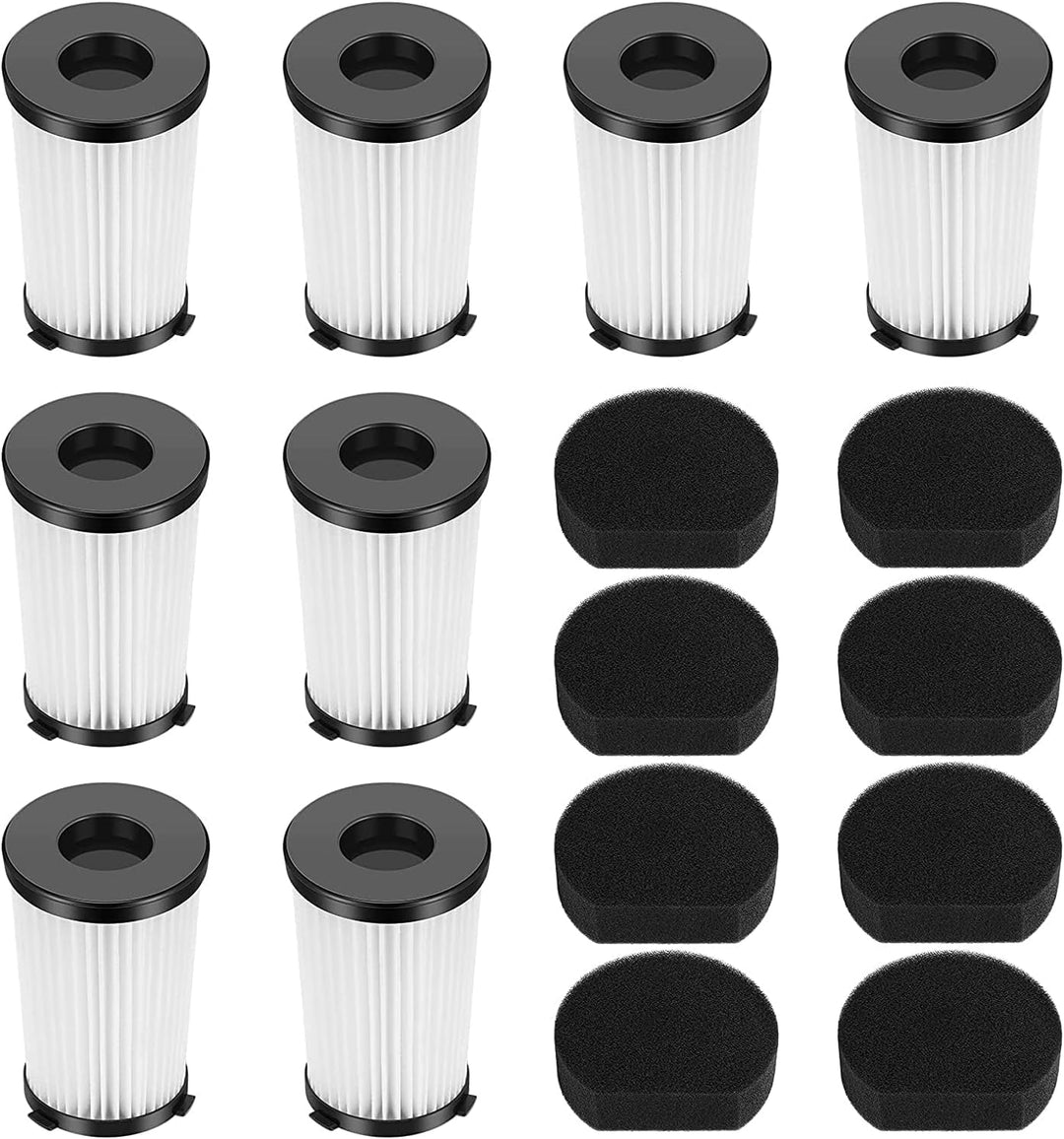 Ersatzfilter Die Mit Den Staubsaugern Handy Force 2761 und 2759 Kompatibel Sind, Enthalten 8 Filter