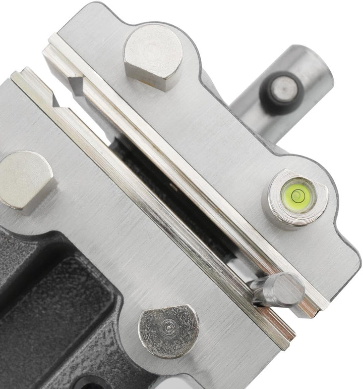 BERNSTEIN 9-290 Kugelgelenk-Schraubstock SPANNFIX 4.0 zum Anklemmen / 105 mm Spannweite/auswechselba