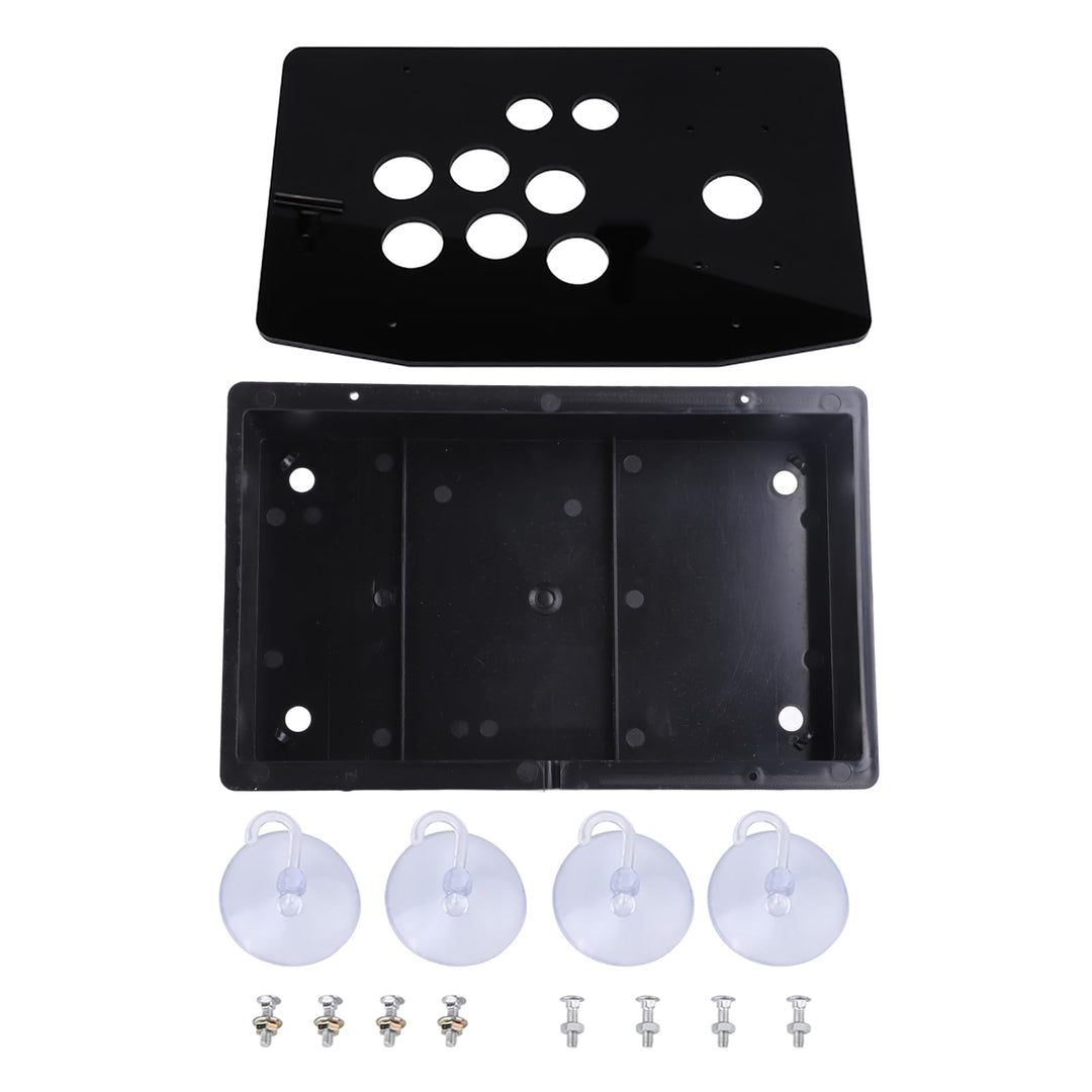 Arcade Game Kit USB Encoder mit geringer Verzögerung PC Joystick DIY Controller Schwarze Acrylscheib