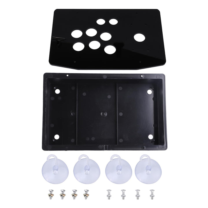 Arcade Game Kit USB Encoder mit geringer Verzögerung PC Joystick DIY Controller Schwarze Acrylscheib