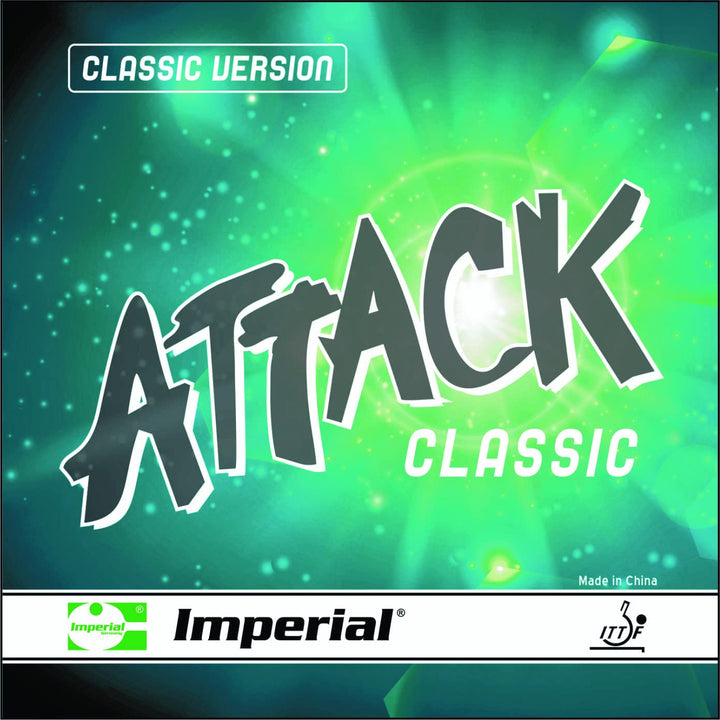 Imperial Attack Classic | Offensiv Tischtennisbelag | Noppen innen | Wettkampf & Training | ITTF Zul