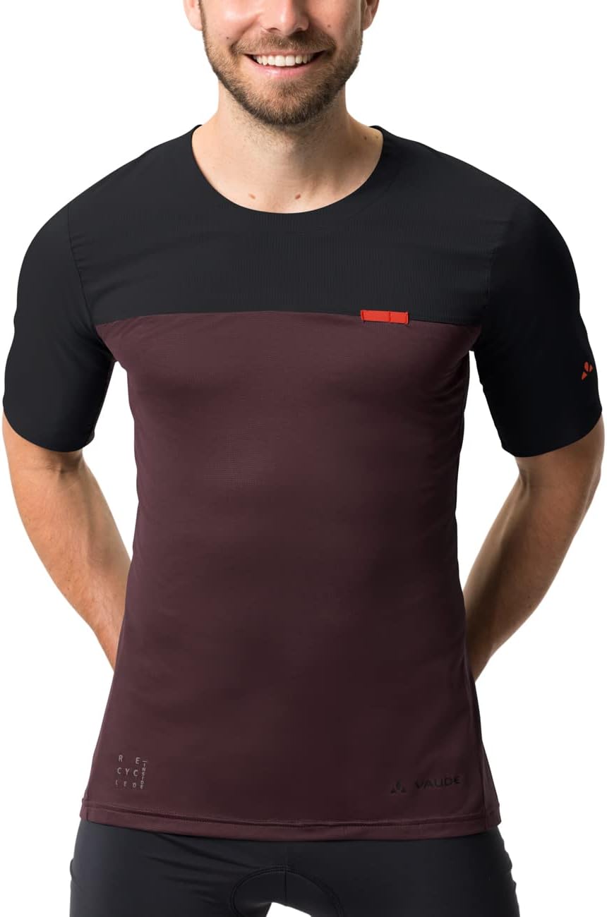 VAUDE Herren Men's Kuro Shirt Ii T-Shirt L Dark Oak, L Dark Oak