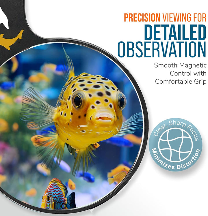 Flipper DeepSee Magnetischer Betrachter für Aquarien, 12,7 cm MAX 5", MAX 5"