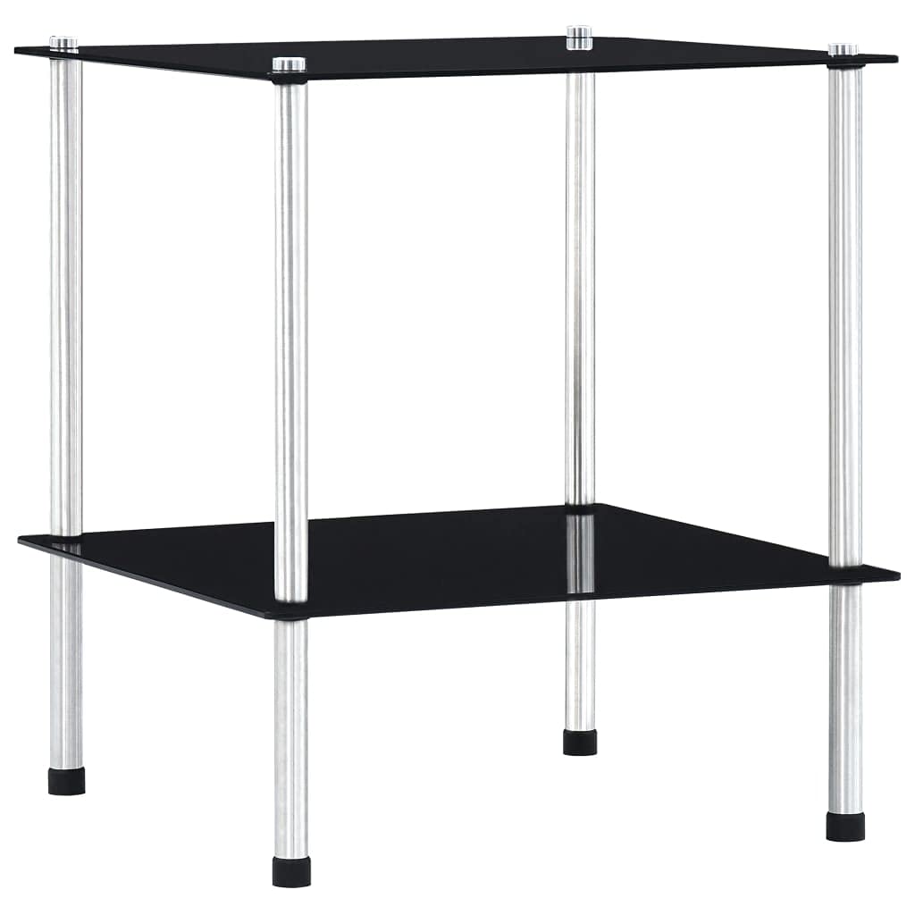 ZQQLVOO Regal mit 2 Ablagen Schwarz, Bücherregal, Organizer Bücherschrank, Bookshelf, Würfelregal, S