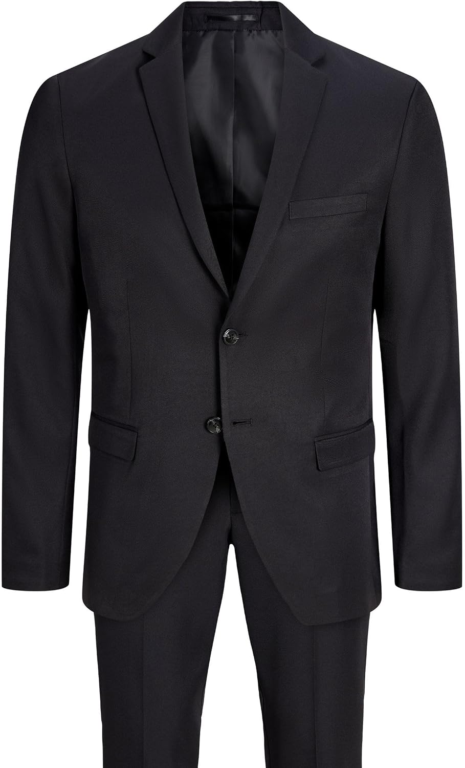 JACK &amp; JONES Male Einreihiger Blazer und Hose JPRCOSTA Super Slim Fit Anzug 54 Black/Fit:super Slim