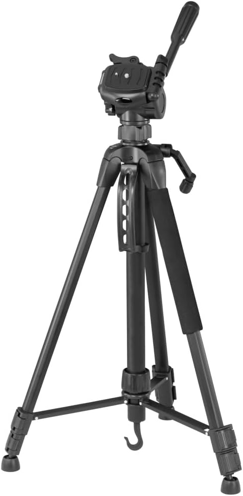 Hama Stativ Kamera "Action 153 3D" (Leichtes Fotostativ inkl. Handy-Halterung, Tripod mit 60-153cm H