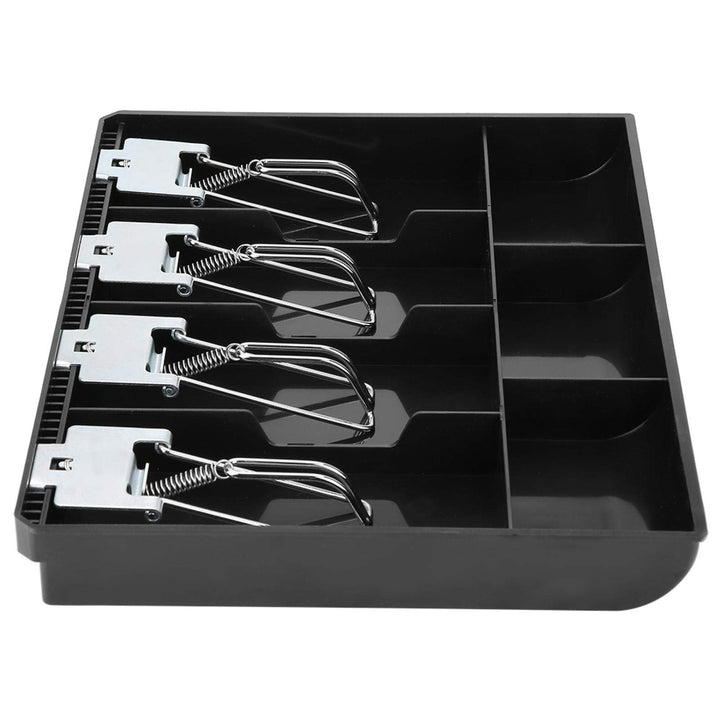 Kasse Geldschublade, 33.00*26.00*4.00cm Kassenschublade mit 7 Rastern Cash Tray Schublade Register E
