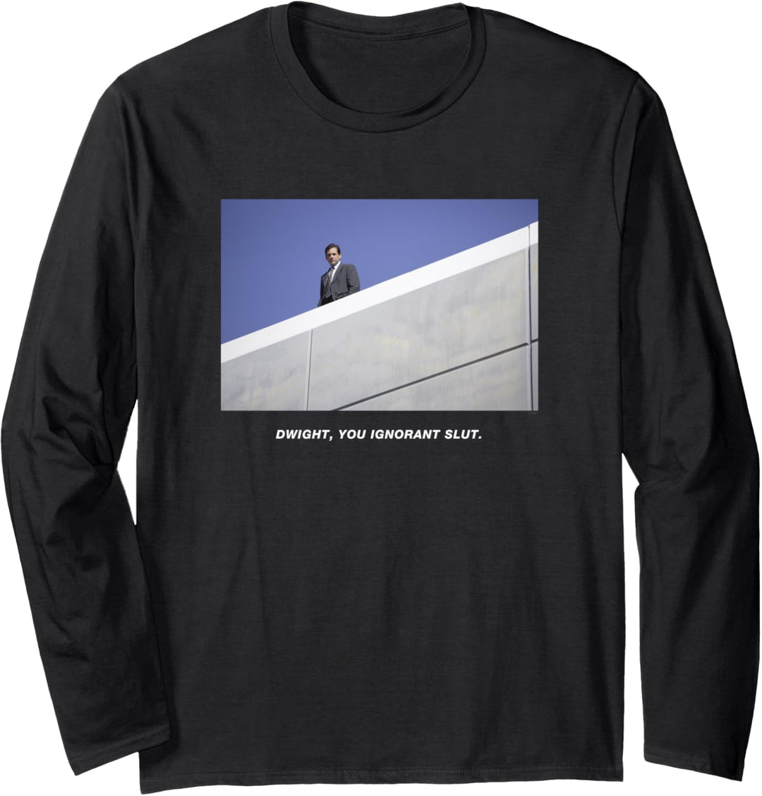 The Office Dwight Du ignorante Schlampe Langarmshirt